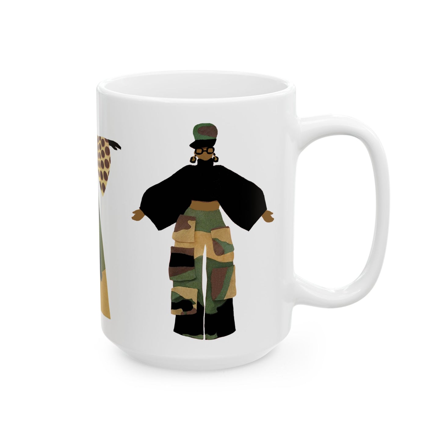 Camo Queens Ceramic Mug, (11oz, 15oz)