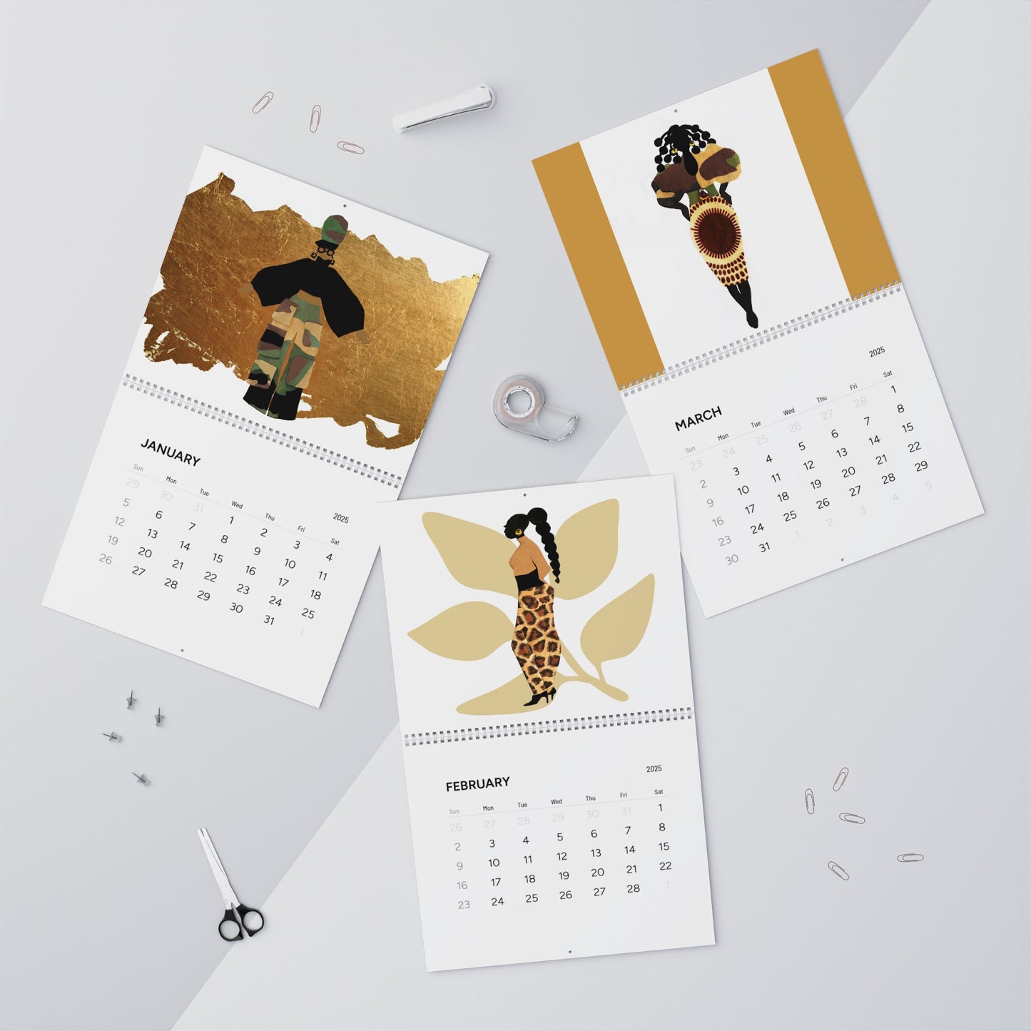 Copy of The Yes Lioness Wall Calendar (2025) Style & Grace!