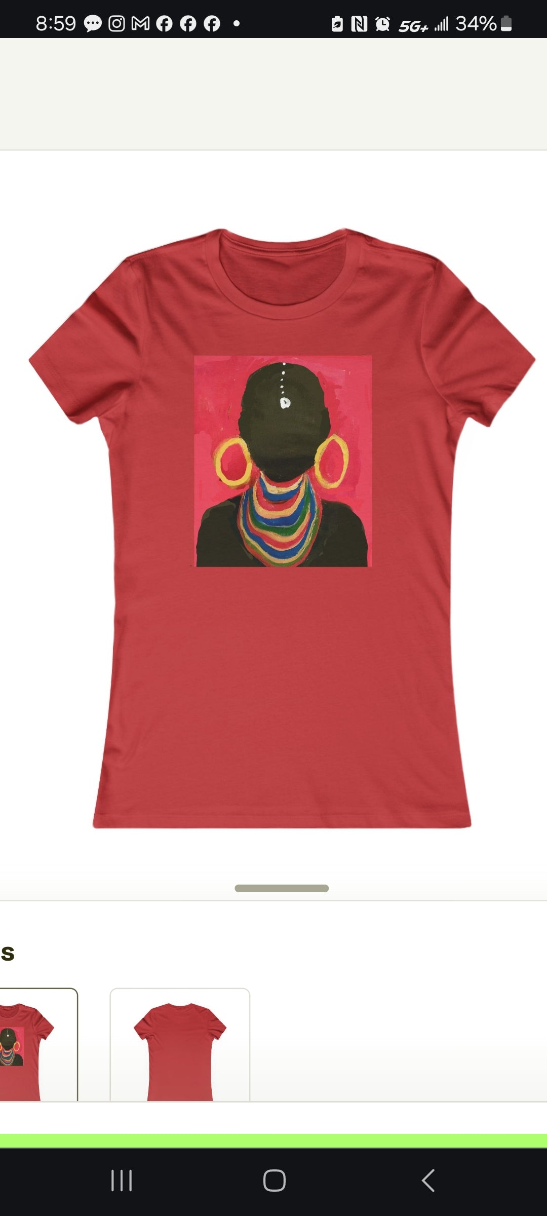 Red Masai Woman