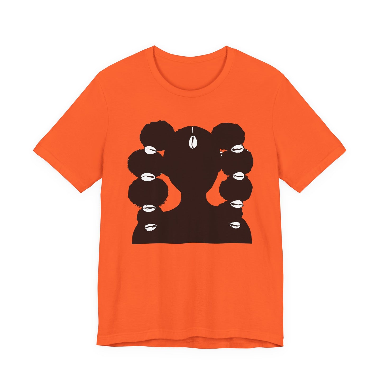 Afro Ponytails & Cowries Shells T- Shirt