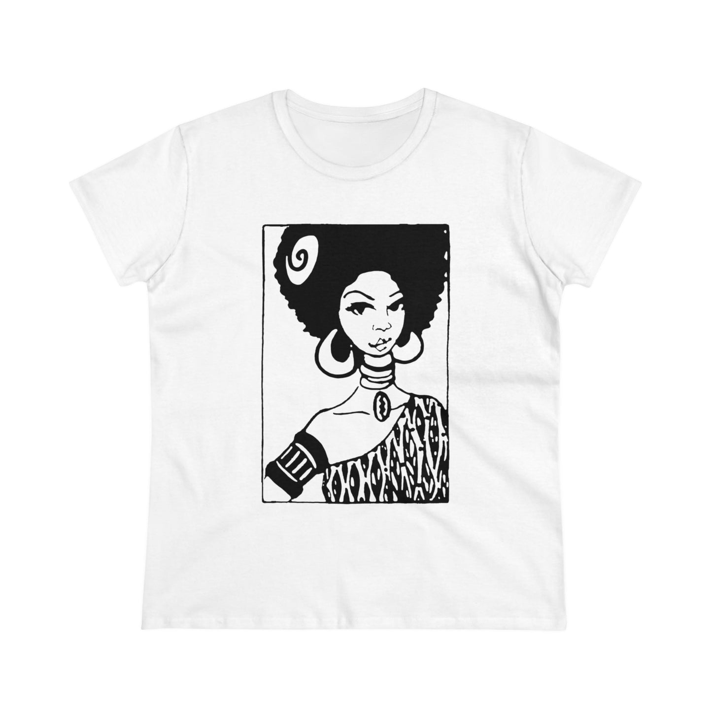 The Sassy Nzinga Tee - Yes Lioness Arts