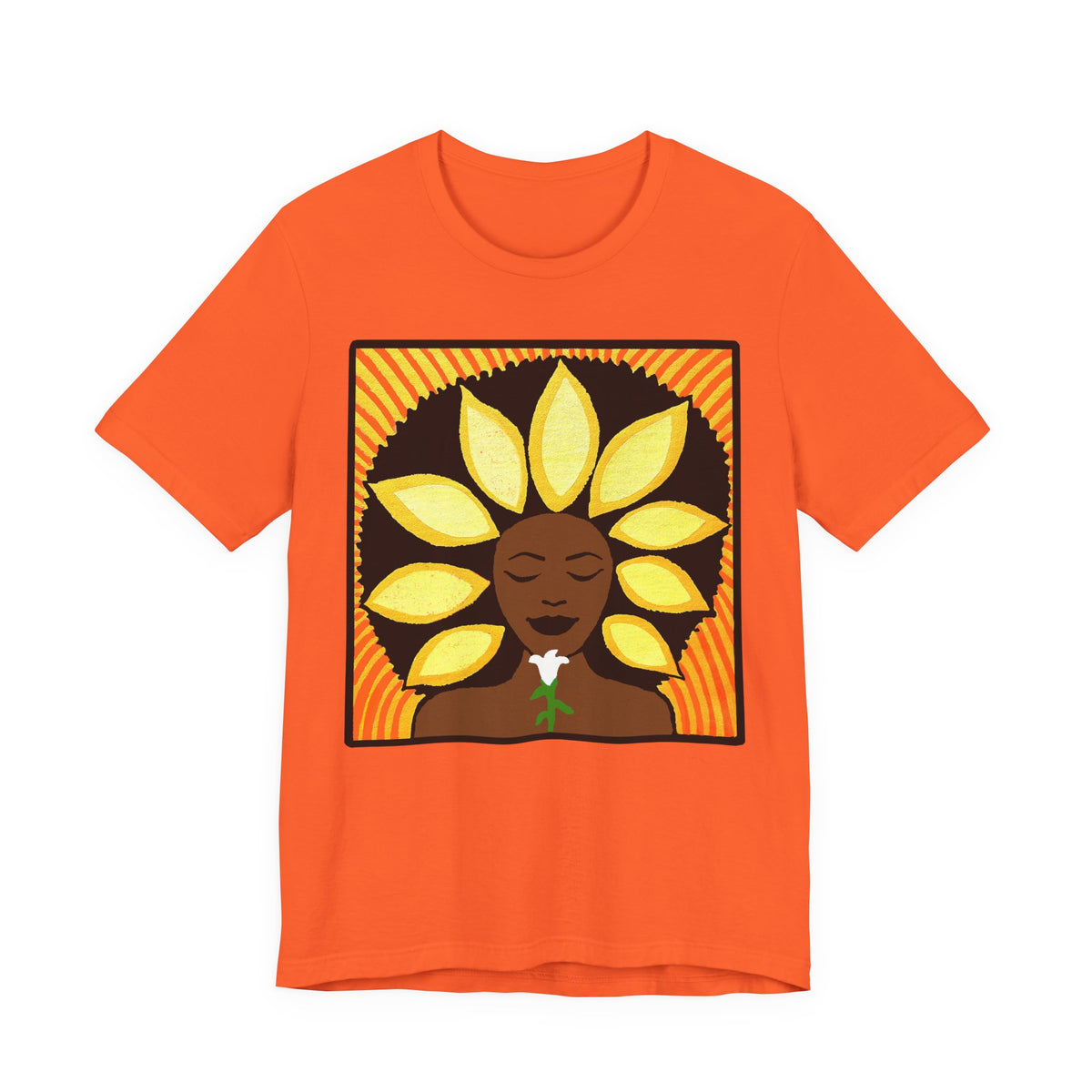 The Sunflower Crewneck T- Shirt