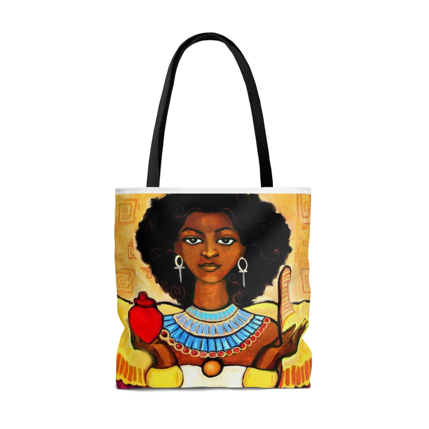 Afro Ma'at Tote Bag - Yes Lioness Arts