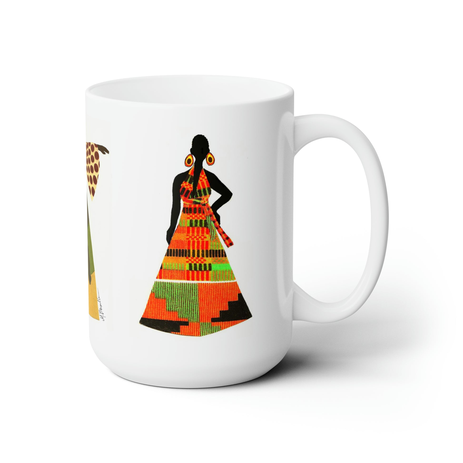 Three Queens Mug 15 oz - Yes Lioness Arts