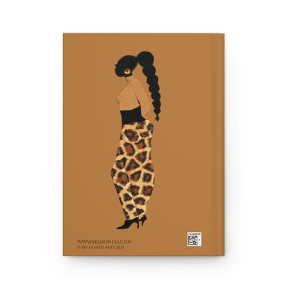 Leopard Pony Hardcover Journal Matte