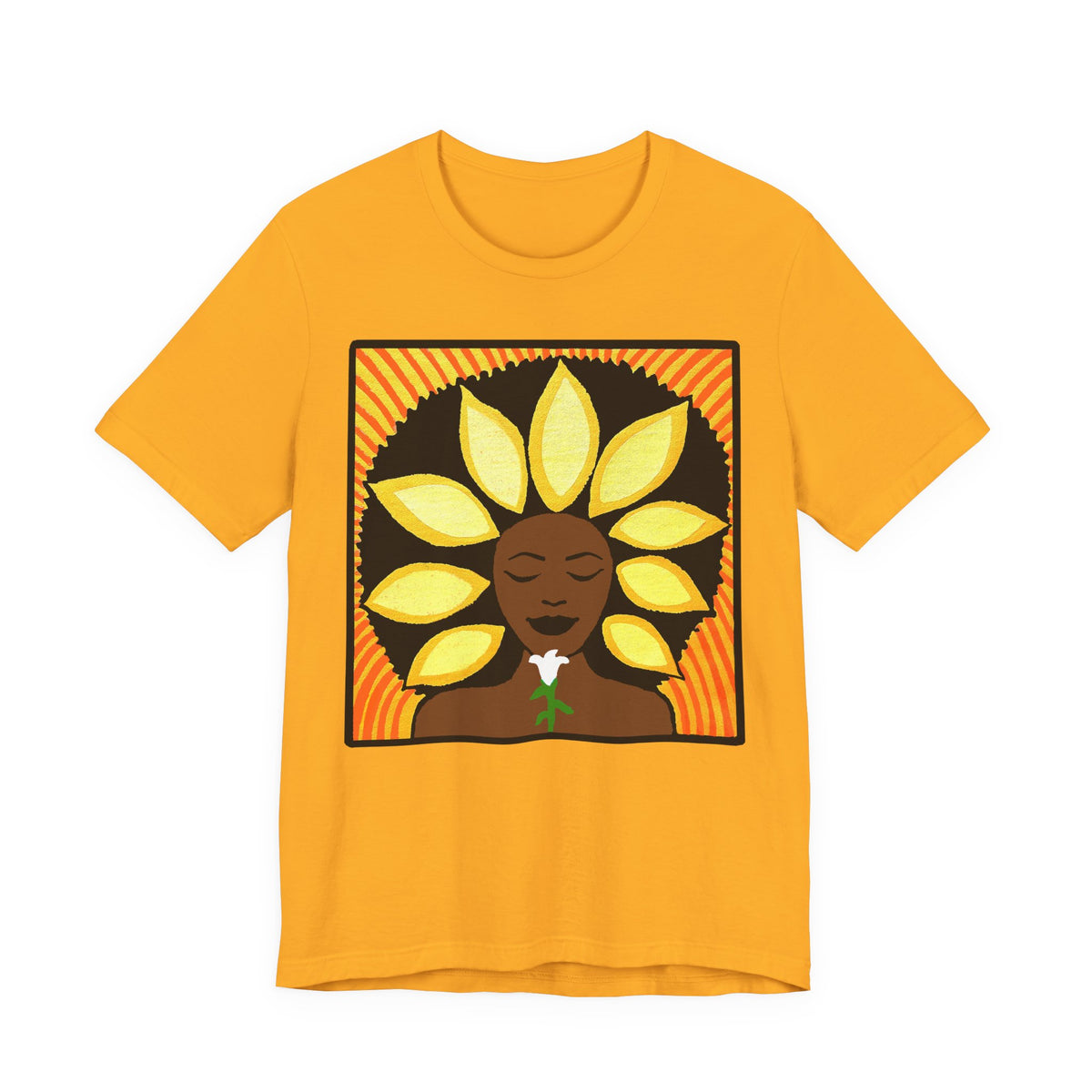 The Sunflower Crewneck T- Shirt