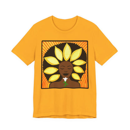 The Sunflower Crewneck T- Shirt