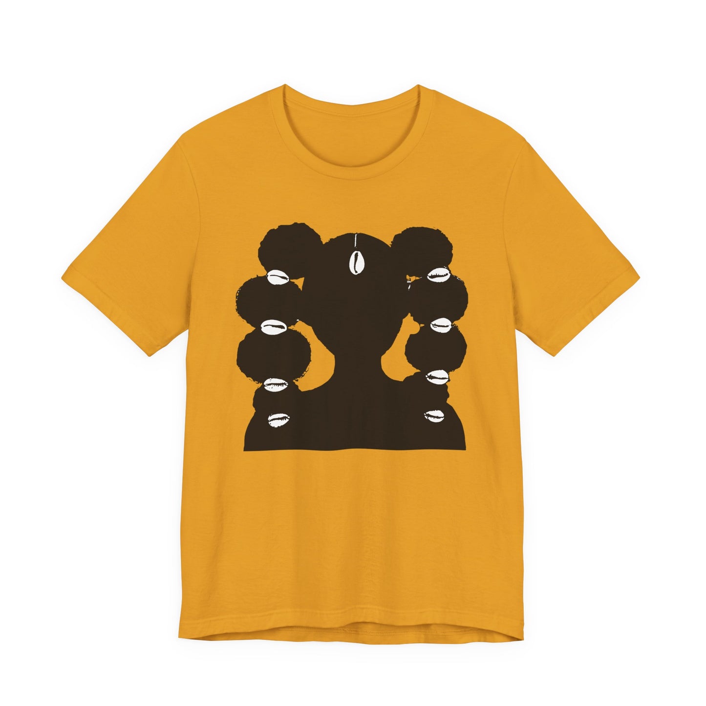 Afro Ponytails & Cowries Shells T- Shirt