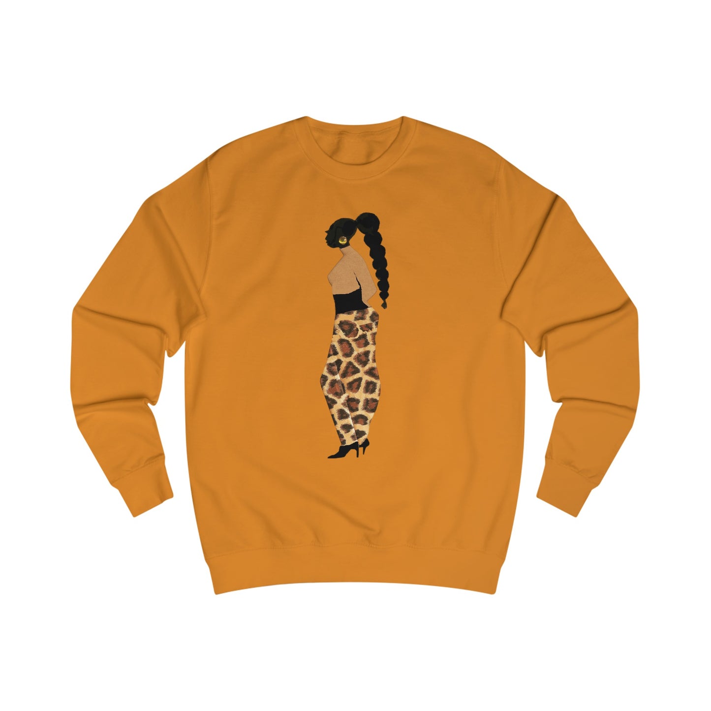 Leopard Pony Crewneck Sweatshirt - Yes Lioness Arts