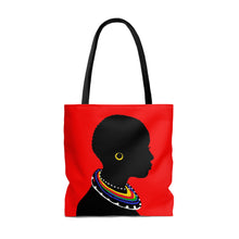 Load image into Gallery viewer, Tribal Tote Bag in red
