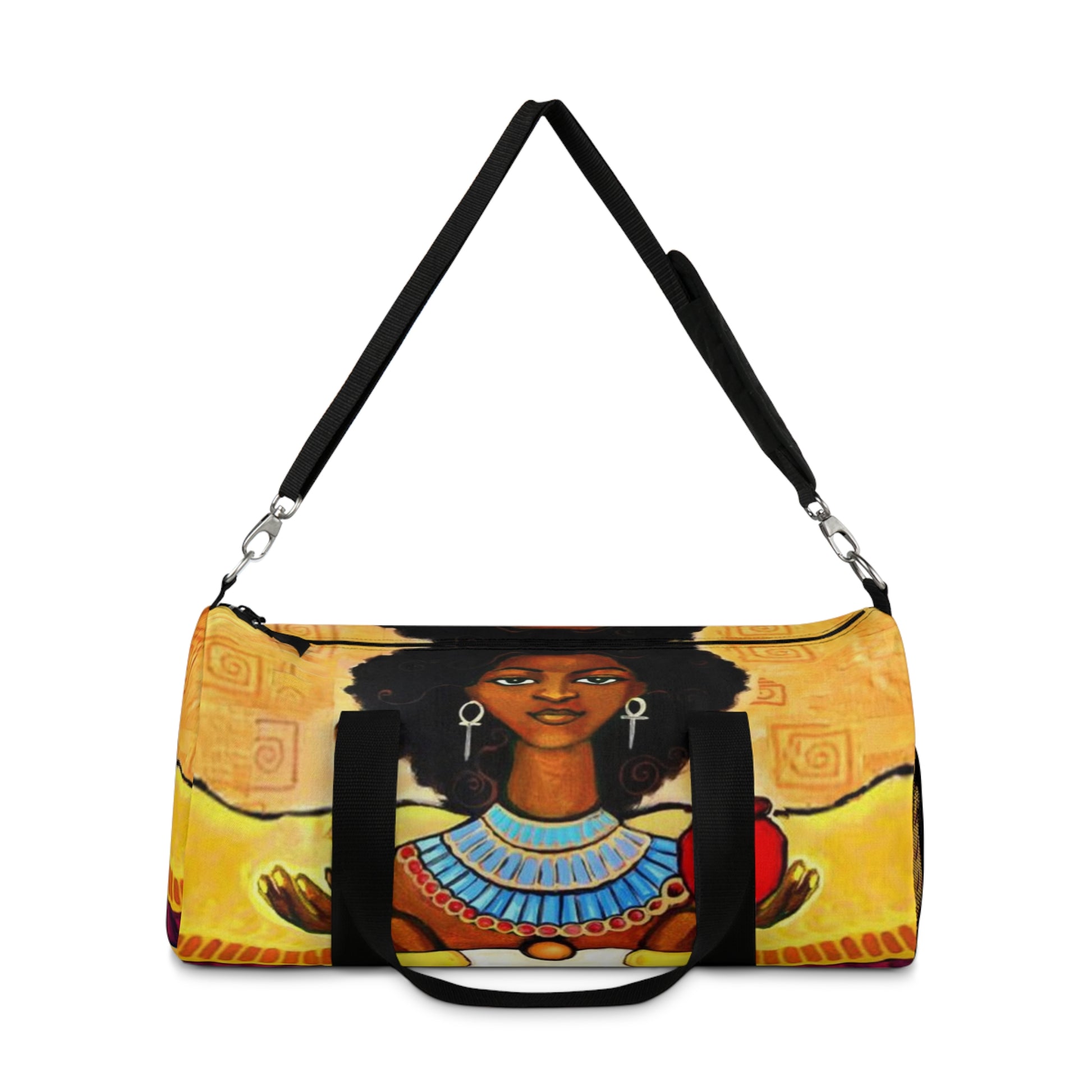 Ma'at with Wings Travel Duffle Bag - Yes Lioness Arts