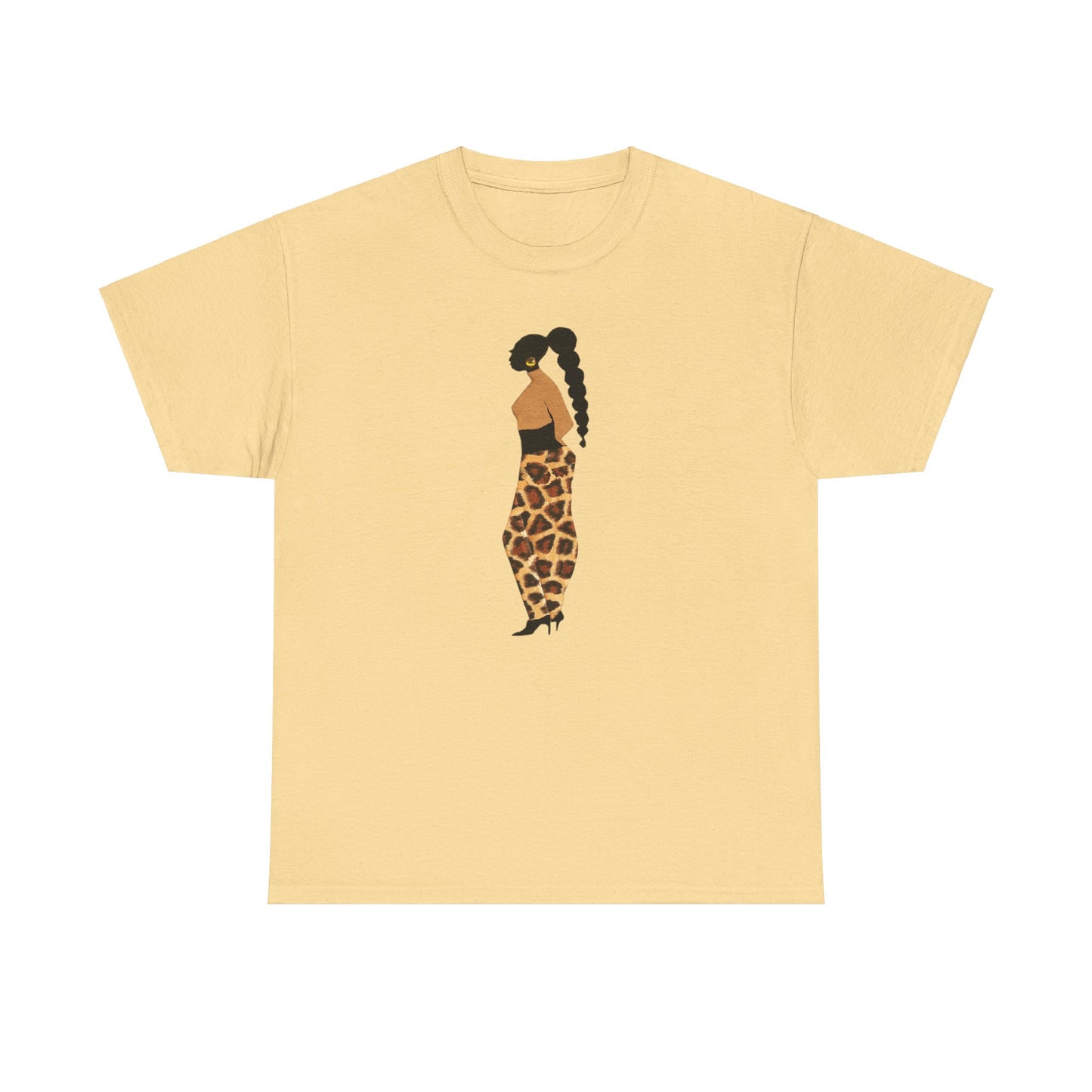 Leopard Lady Tee - Yes Lioness Arts