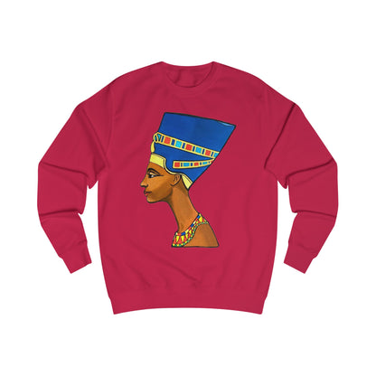 The Queen Nefertiti Unisex Sweatshirt - Yes Lioness Arts