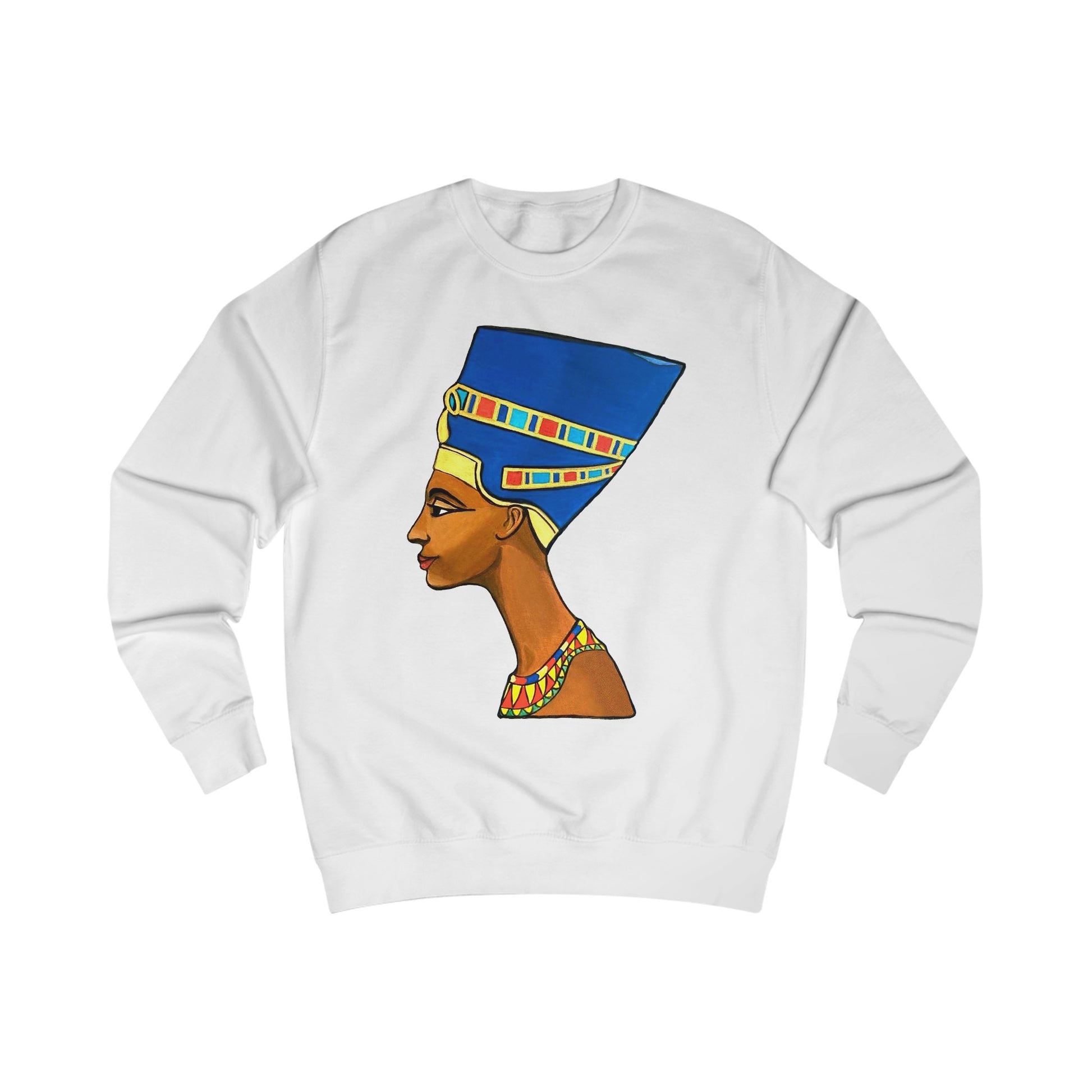 The Queen Nefertiti Unisex Sweatshirt - Yes Lioness Arts