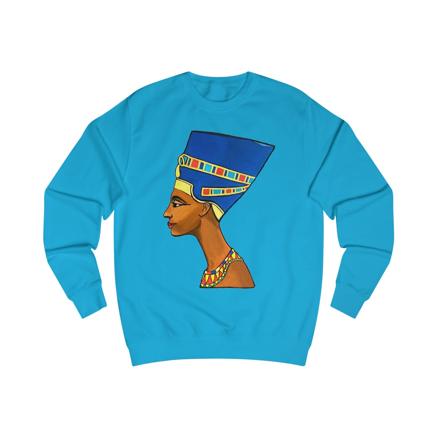 The Queen Nefertiti Unisex Sweatshirt - Yes Lioness Arts