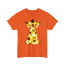 Load image into Gallery viewer, Sunflower Dress Unisex Heavy Cotton Tee