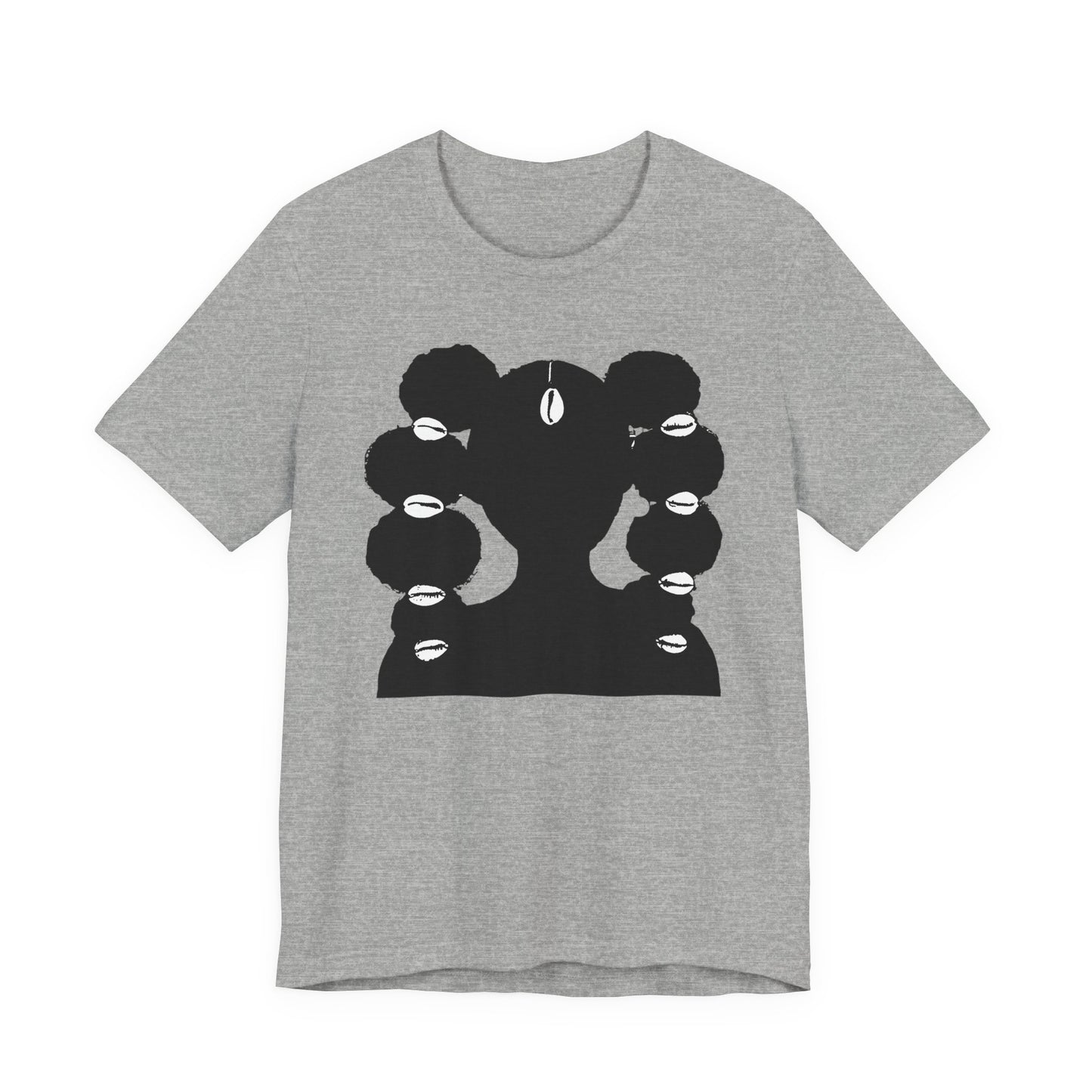 Afro Ponytails & Cowries Shells T- Shirt