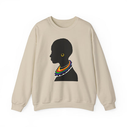 Tribal Crewneck Sweatshirt - Yes Lioness Arts