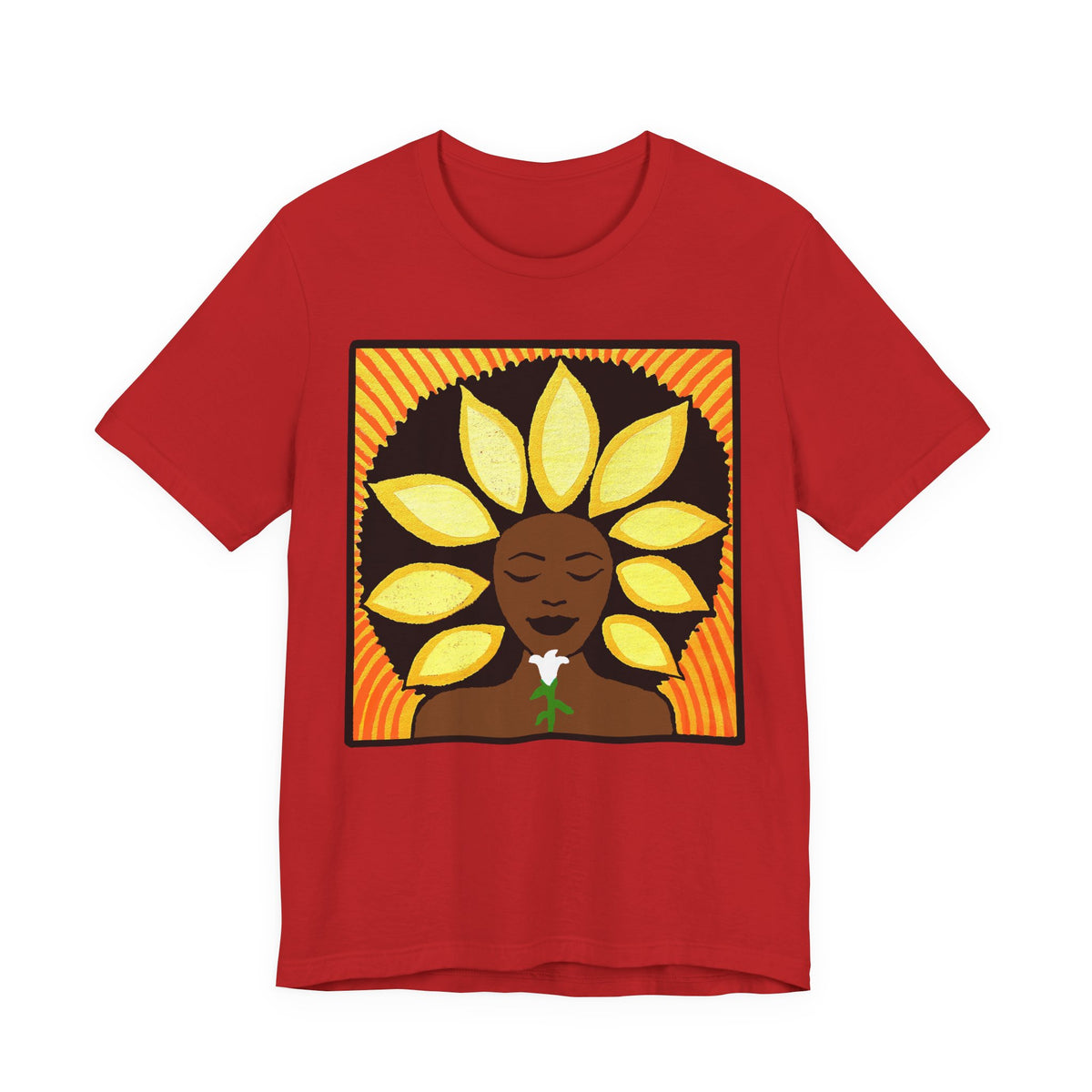 The Sunflower Crewneck T- Shirt