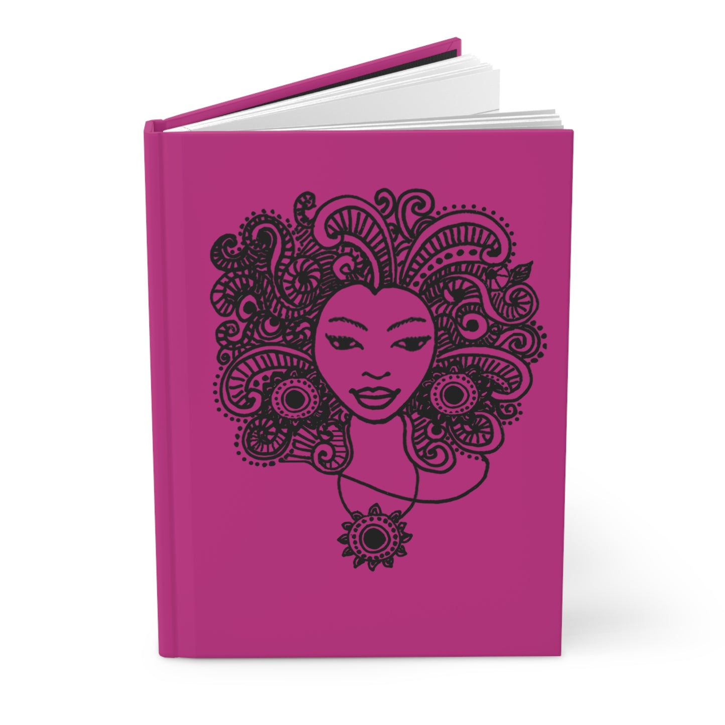 Henna Hair Hardcover Journal Matte