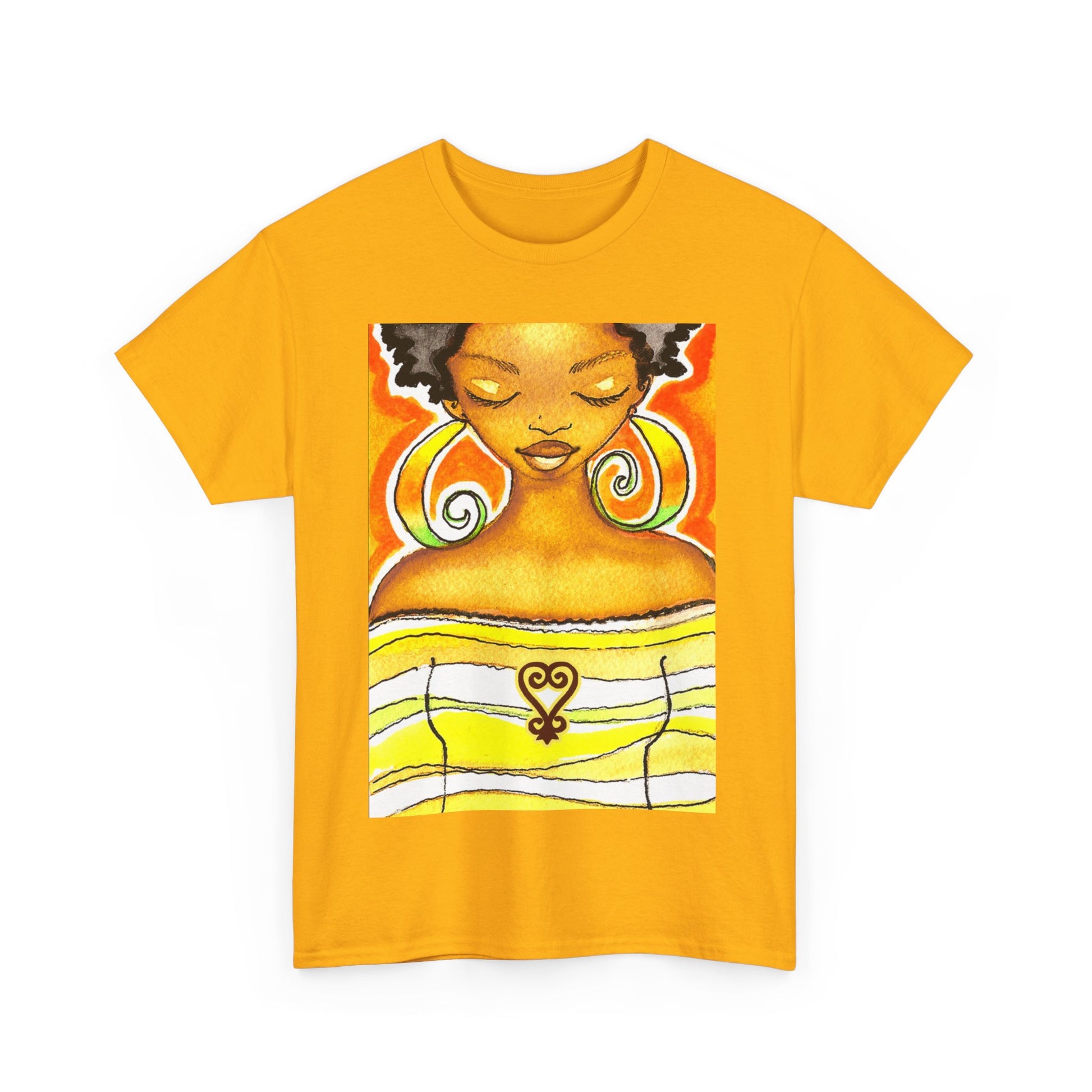 Sankofa Heart Tee - Yes Lioness Arts