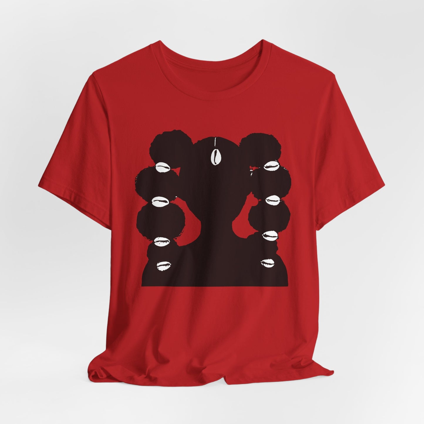 Afro Ponytails & Cowries Shells T- Shirt