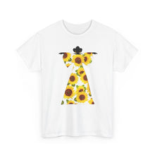 Load image into Gallery viewer, Sunflower Dress Unisex Heavy Cotton Tee