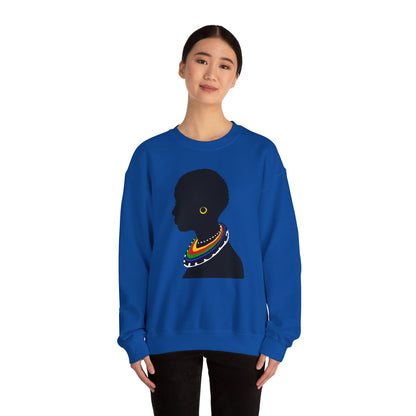 Tribal Crewneck Sweatshirt - Yes Lioness Arts