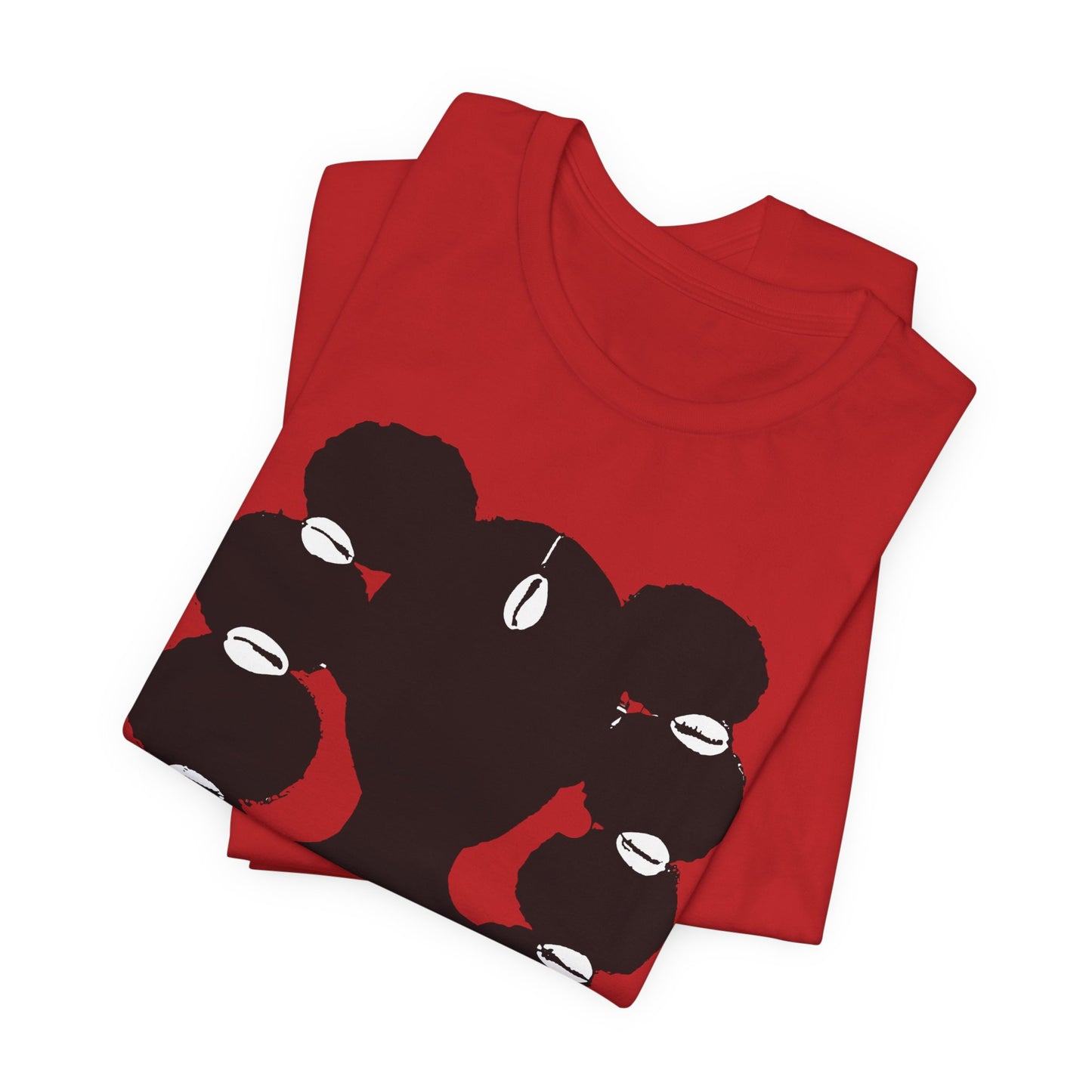 Afro Ponytails & Cowries Shells T- Shirt