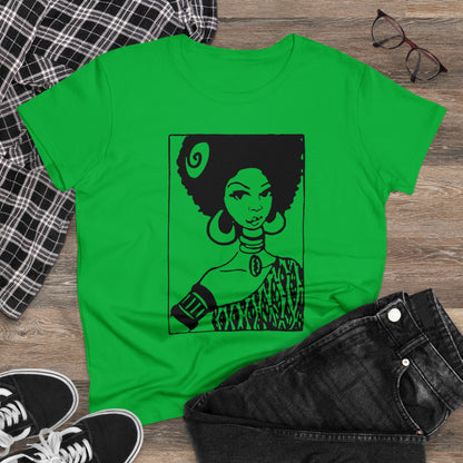 The Sassy Nzinga Tee - Yes Lioness Arts