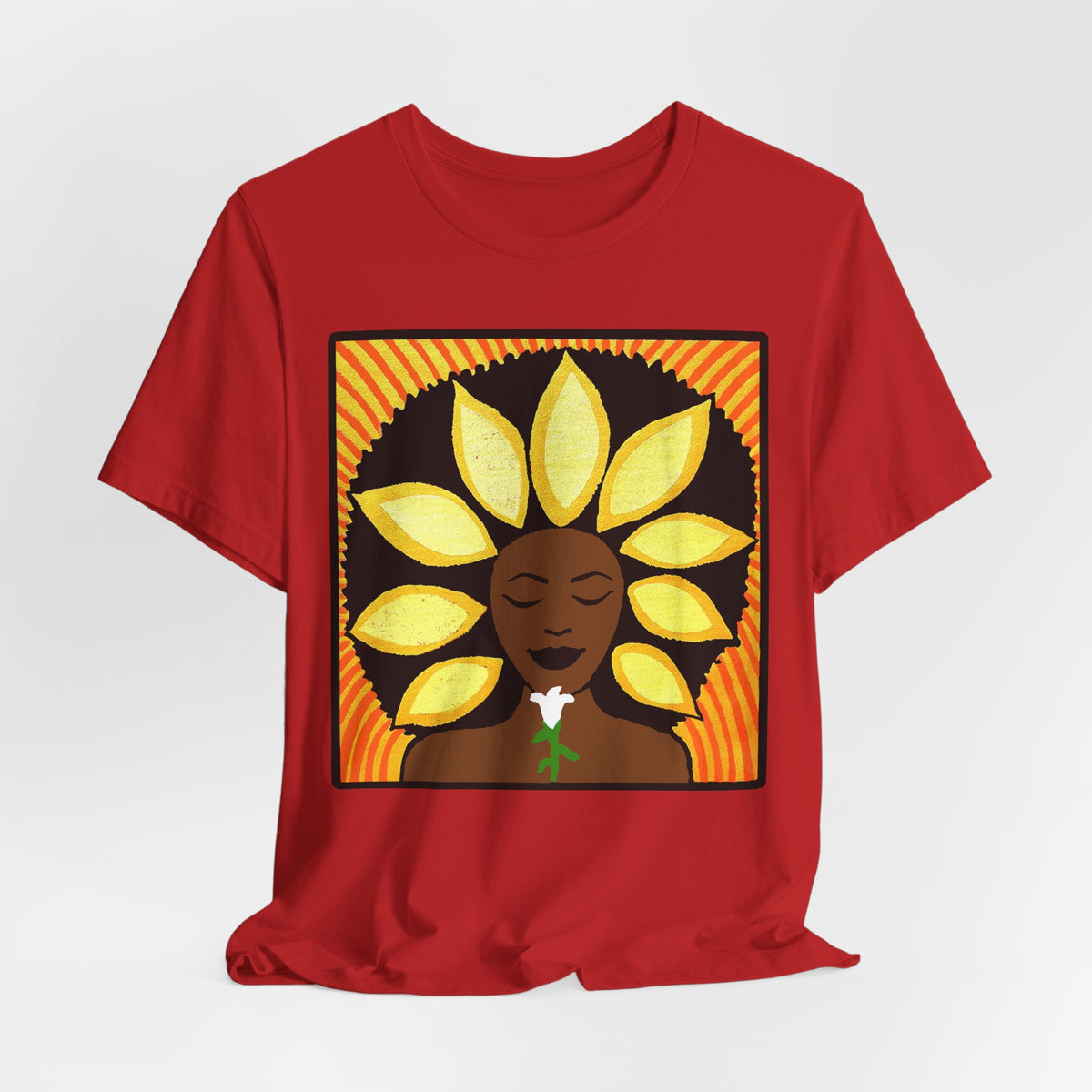 The Sunflower Crewneck T- Shirt