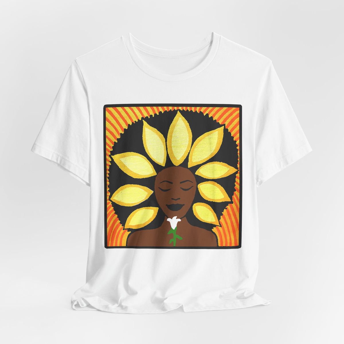 The Sunflower Crewneck T- Shirt