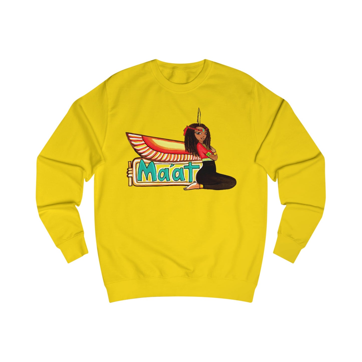 Maat Graphic Unisex Sweatshirt - Yes Lioness Arts