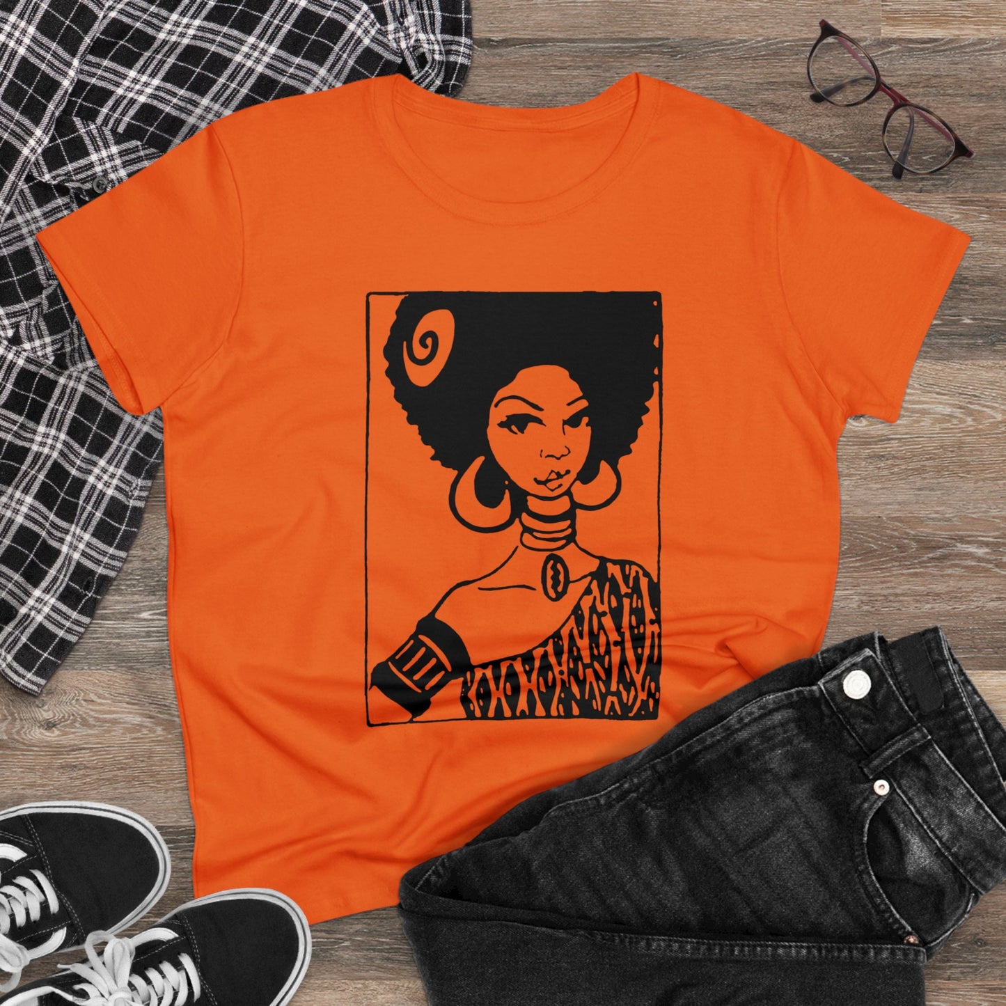 The Sassy Nzinga Tee - Yes Lioness Arts