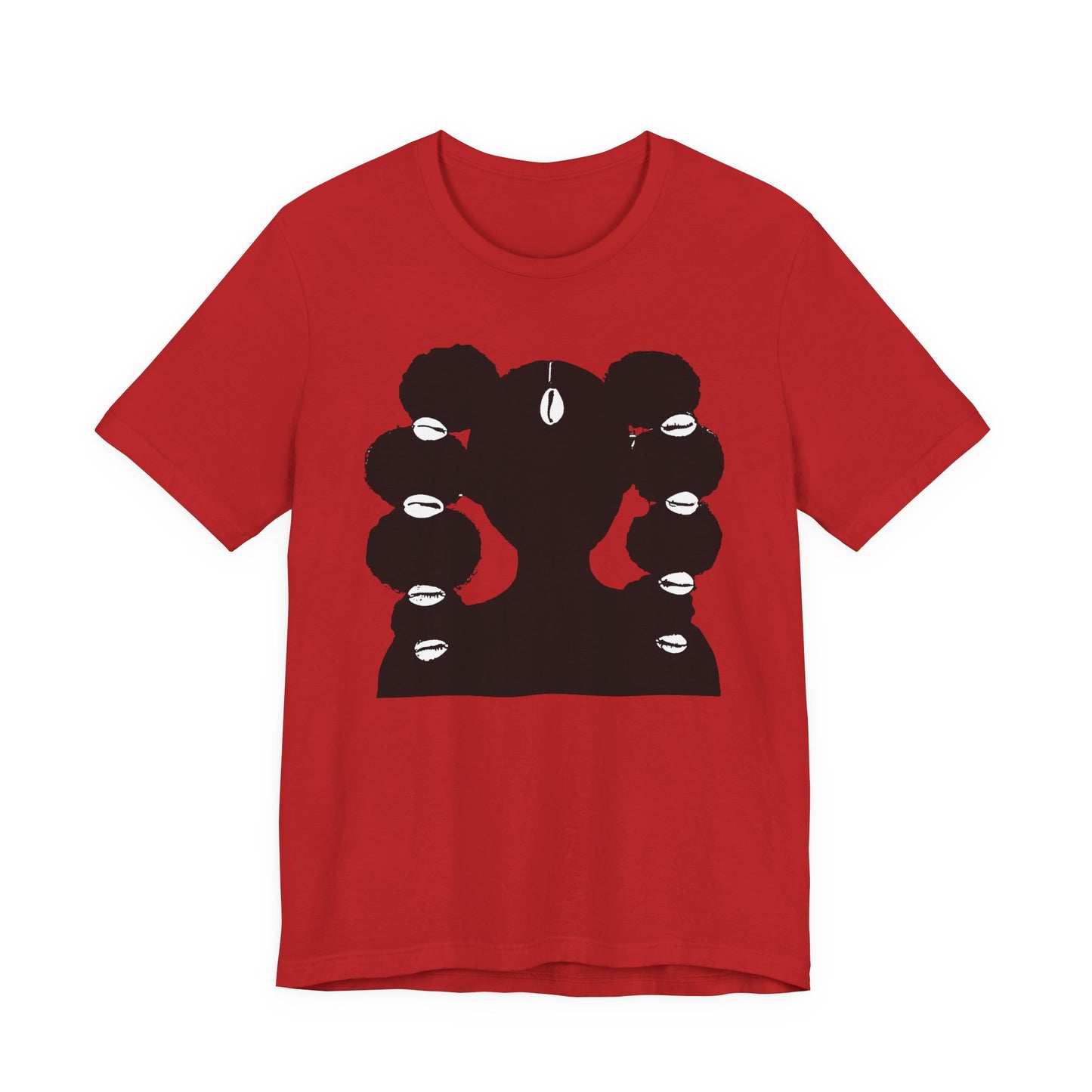 Afro Ponytails & Cowries Shells T- Shirt
