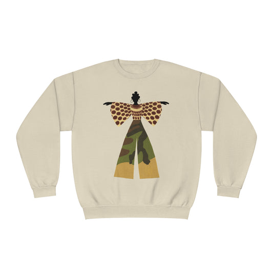 Bantu Crewneck Sweatshirt - Yes Lioness Arts