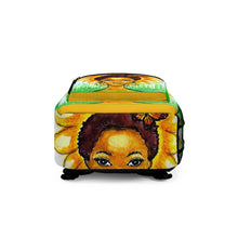 Load image into Gallery viewer, Sunflower Girl Backpack