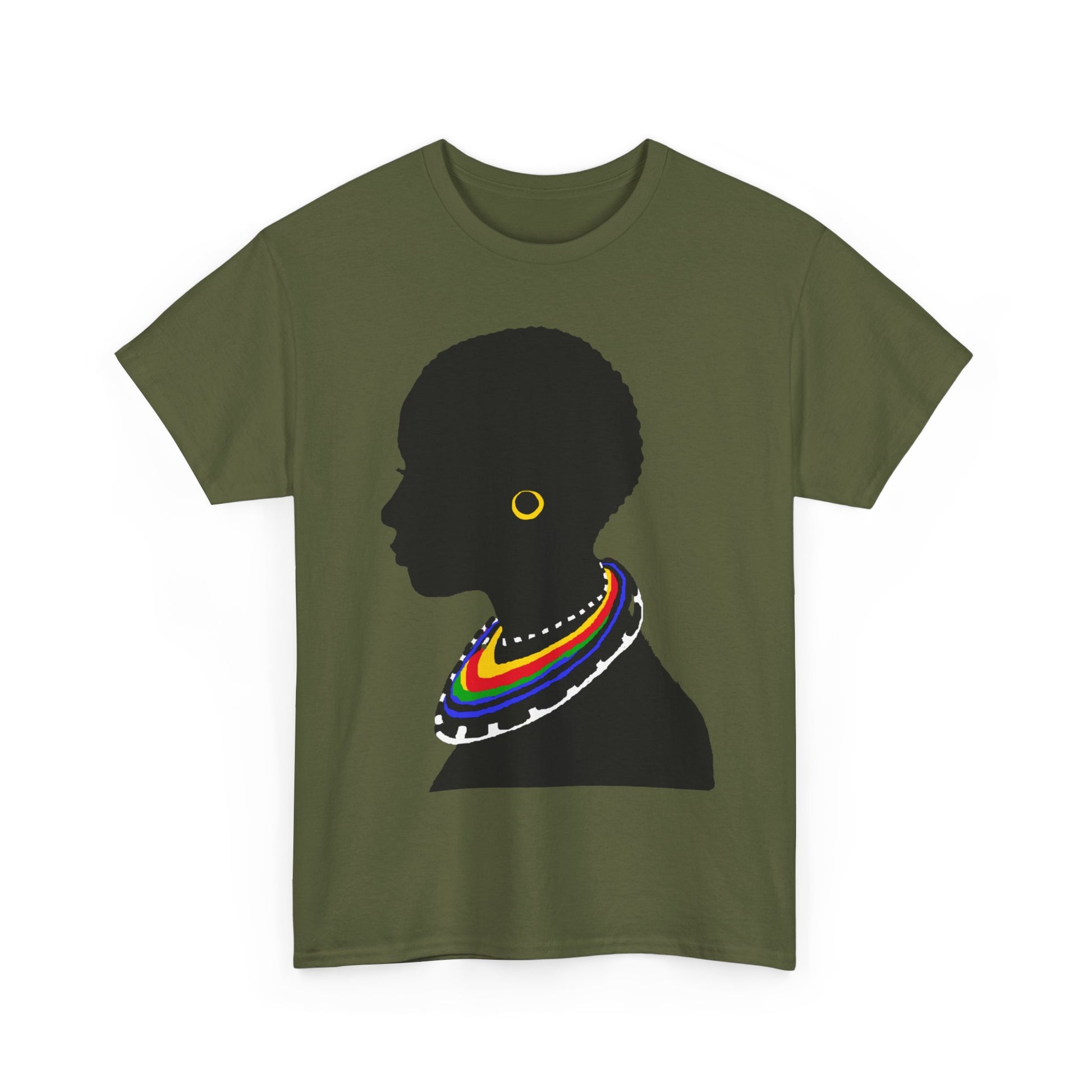 Tribal Unisex Cotton Tee - Yes Lioness Arts