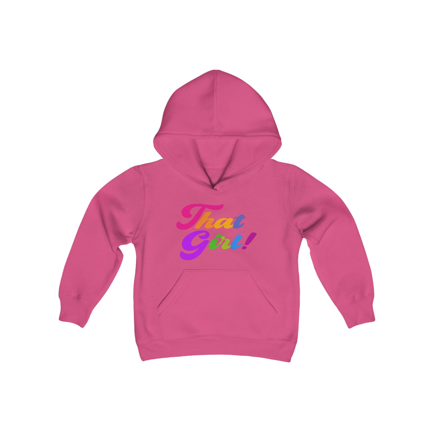 The "THAT GIRL" Youth Heavy Blend Hooded Sweatshirt - Yes Lioness Arts