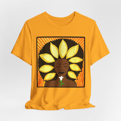 The Sunflower Crewneck T- Shirt