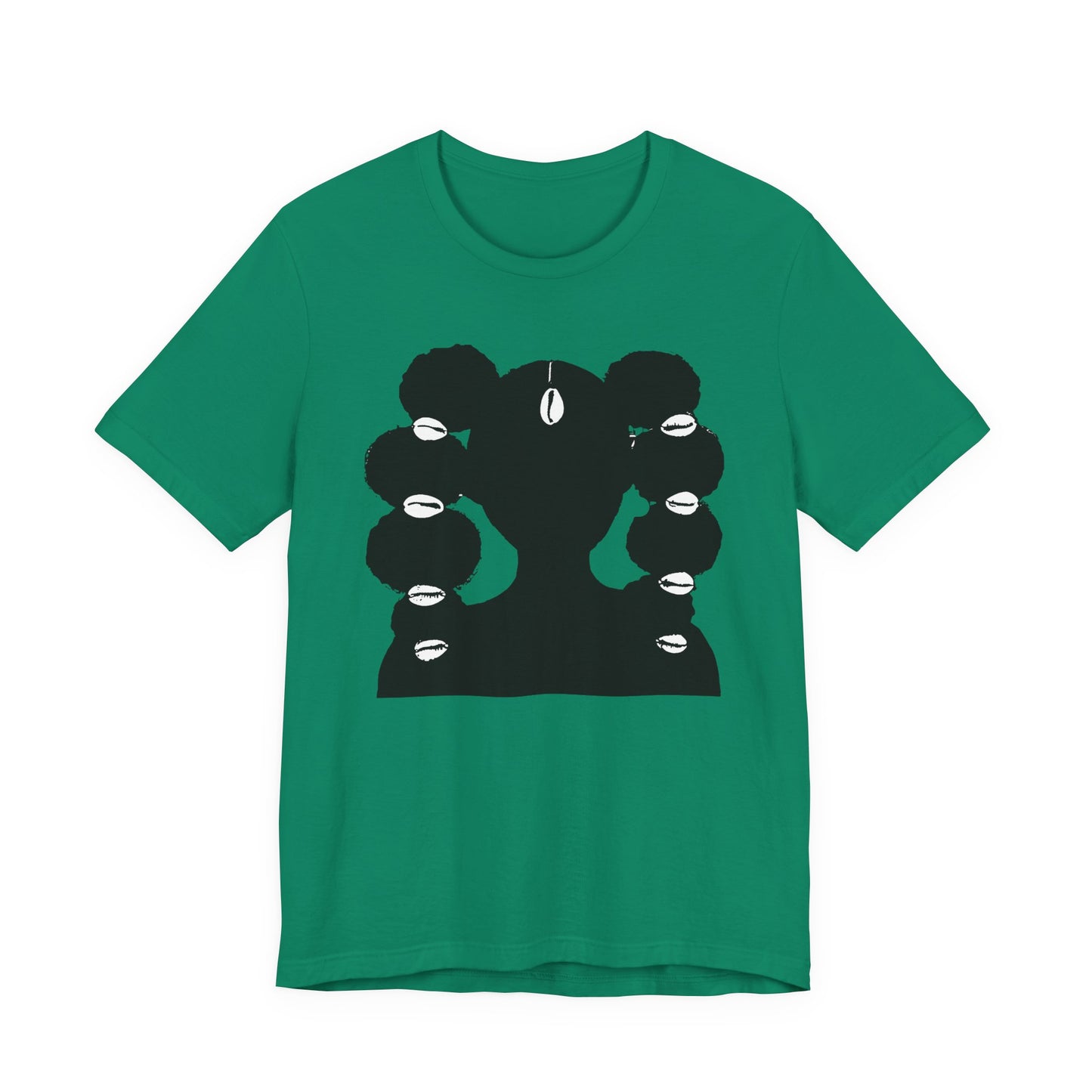 Afro Ponytails & Cowries Shells T- Shirt
