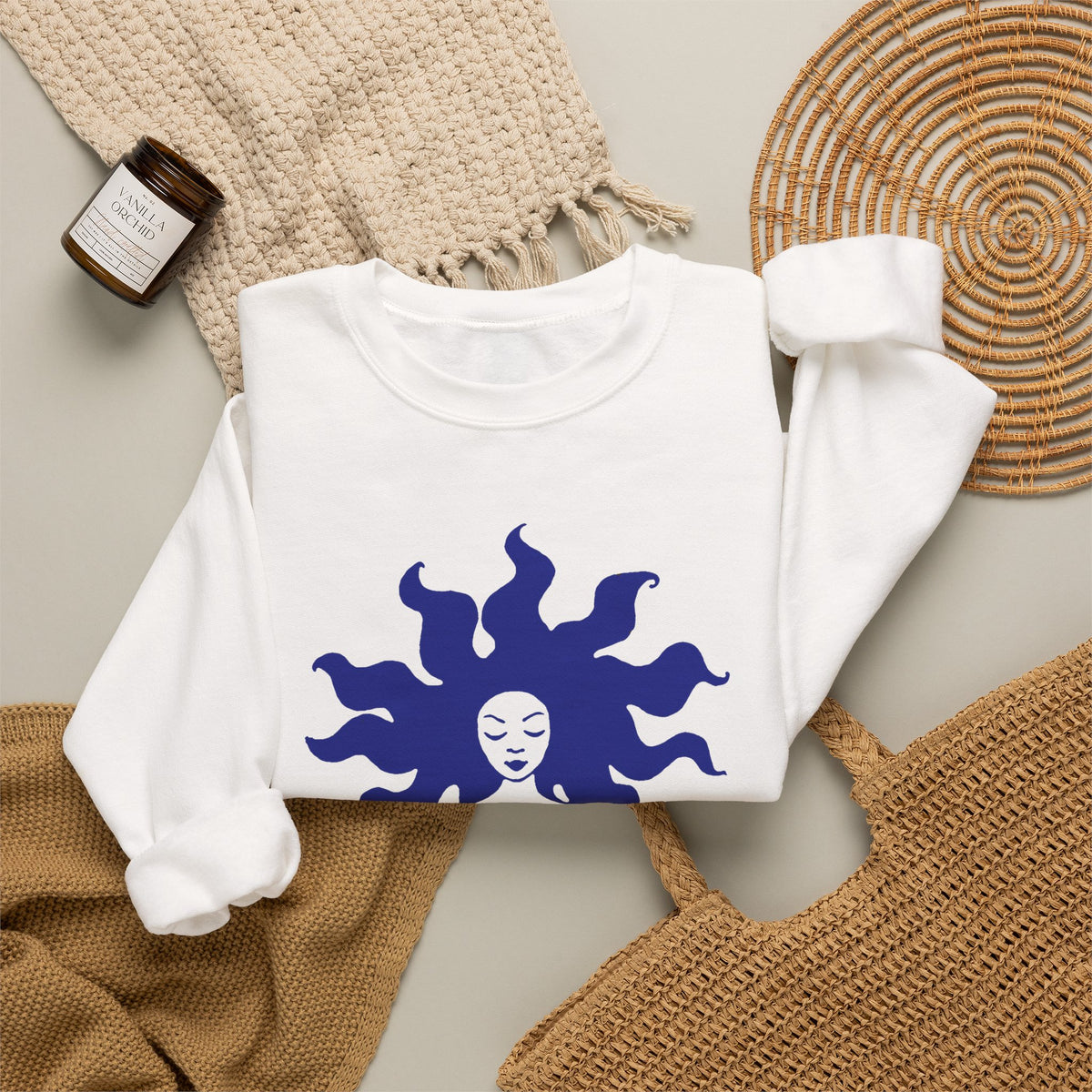 Goddess Crewneck Unisex Adult Sweatshirt