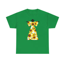 Load image into Gallery viewer, Sunflower Dress Unisex Heavy Cotton Tee