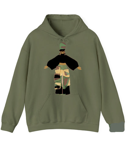 Camo Cargo Queen Unisex Hoodie