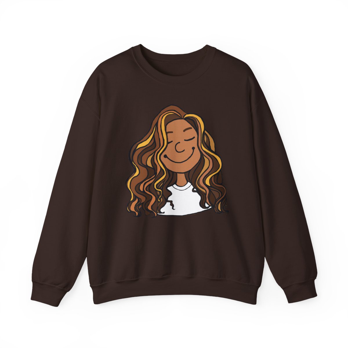 The Imani Curls Crewneck