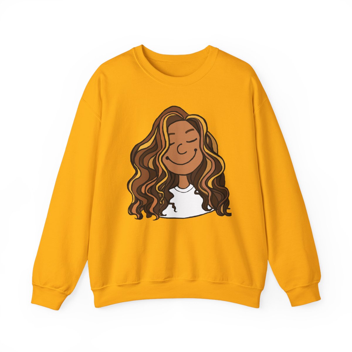 The Imani Curls Crewneck