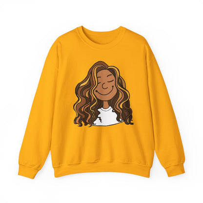 The Imani Curls Crewneck