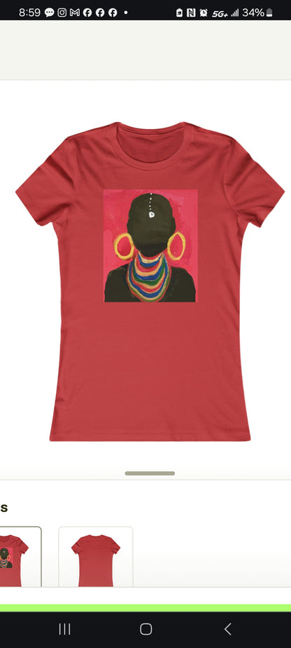 Red Masai Woman