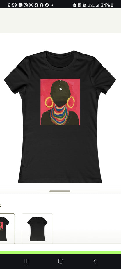Red Masai Woman
