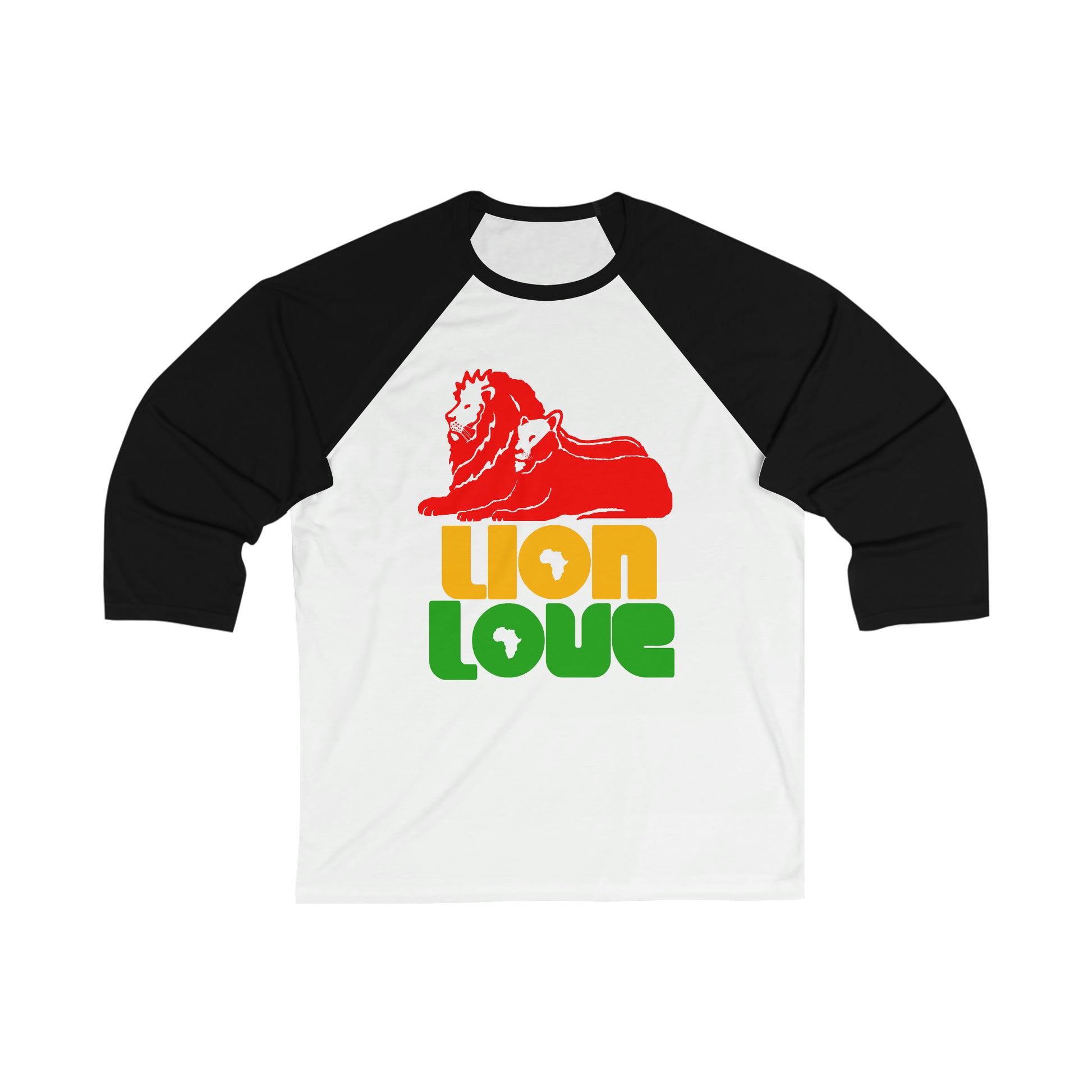 Unisex 34 Sleeve Baseball Tee - Yes Lioness Arts